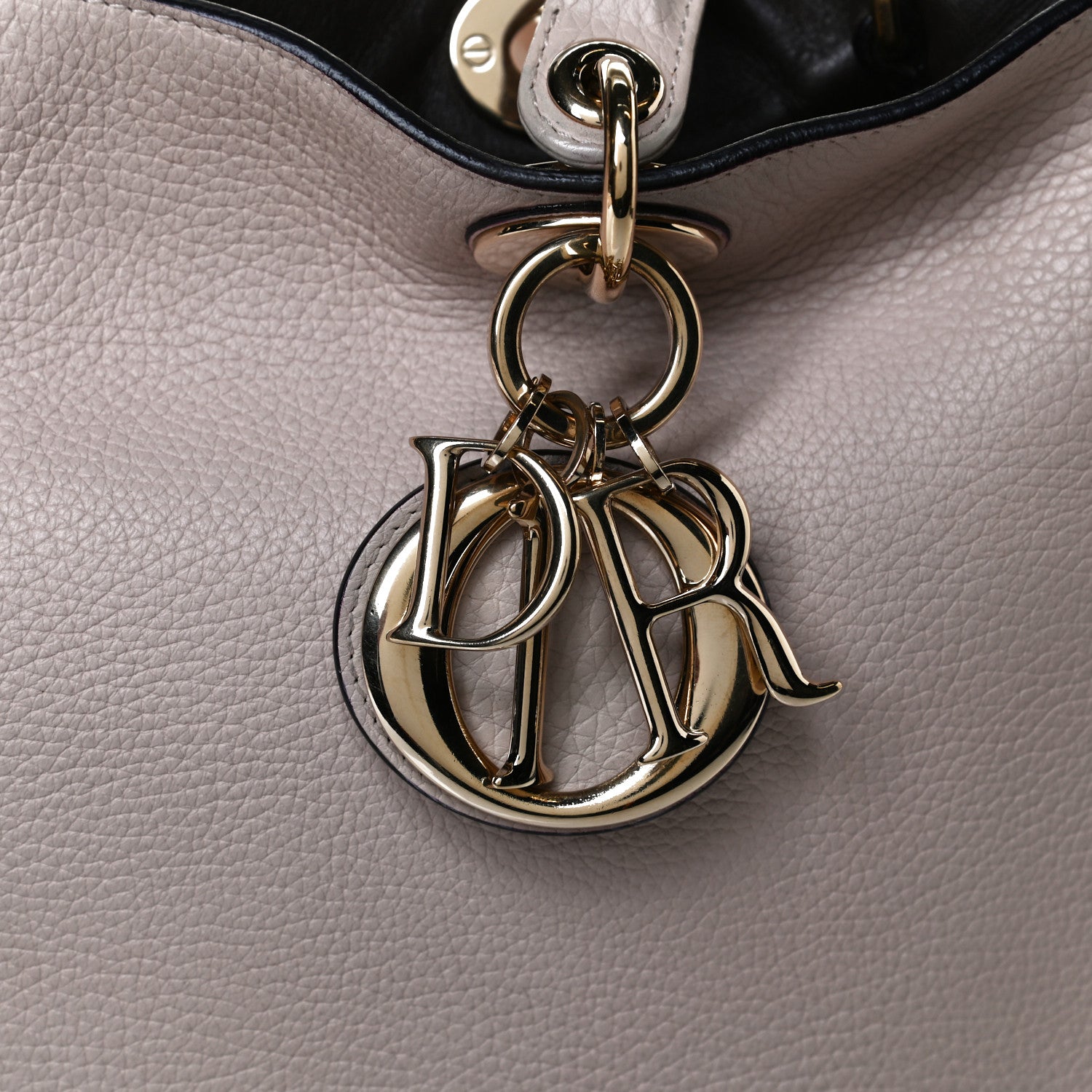 Christian Dior Bullcalf Medium Diorissimo Tote Rose Poudre 11 of 15