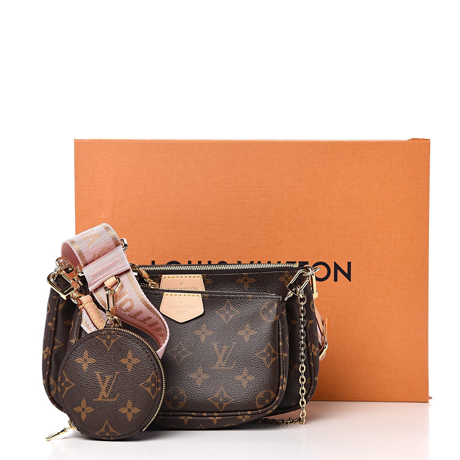 Louis Vuitton Monogram Multi Pochette Accessories Rose Clair 12 of 12