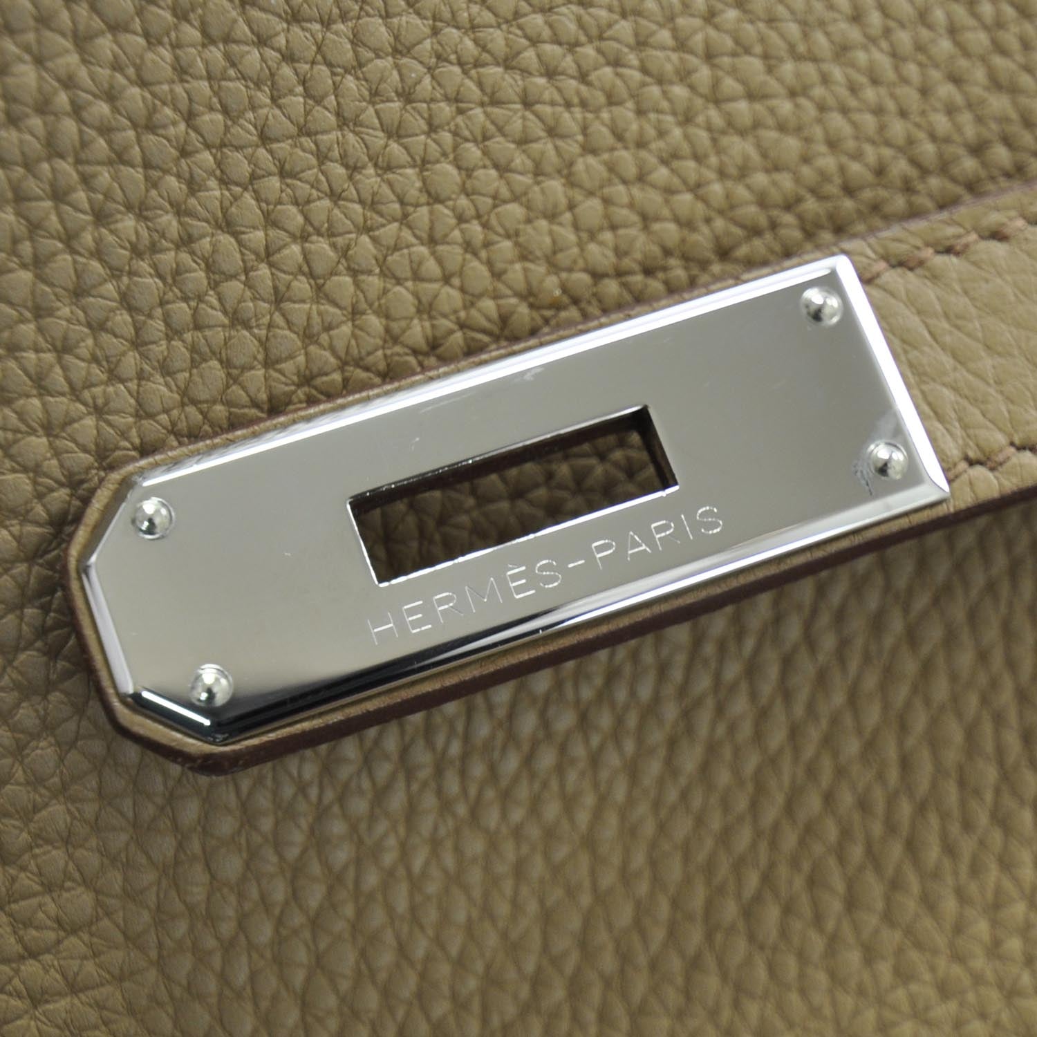 Hermes Taurillon Clemence Kelly 35 Tabac Camel 11 of 12