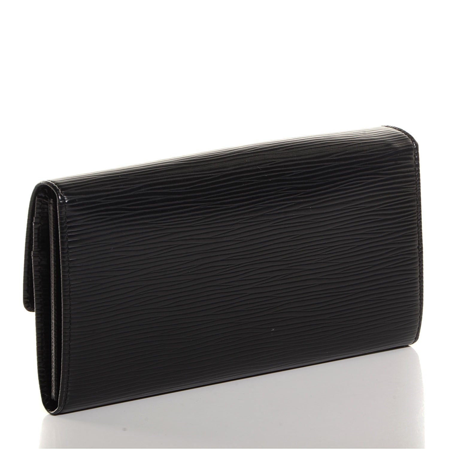 Louis Vuitton Epi Sarah Wallet Black 3 of 7