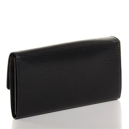 Louis Vuitton Epi Sarah Wallet Black 3 of 7