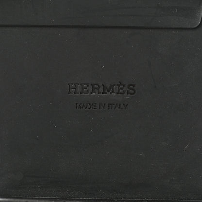 Hermes Glossed Calfskin Funk Ankle Boots 37 Black 8 of 8