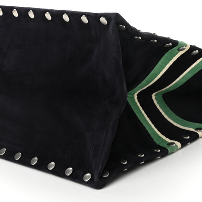 Christian Dior Suede Large L'Air Book Tote Black 10 of 10
