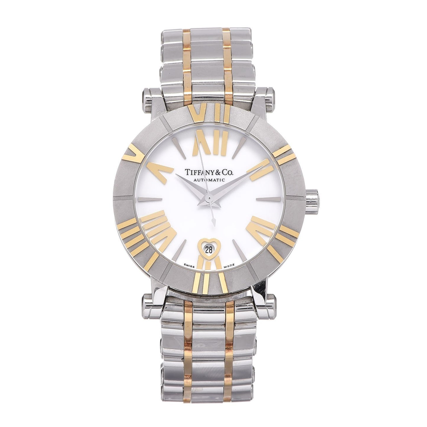 Stainless Steel 18K Yellow Gold 30mm Atlas Automatic Watch