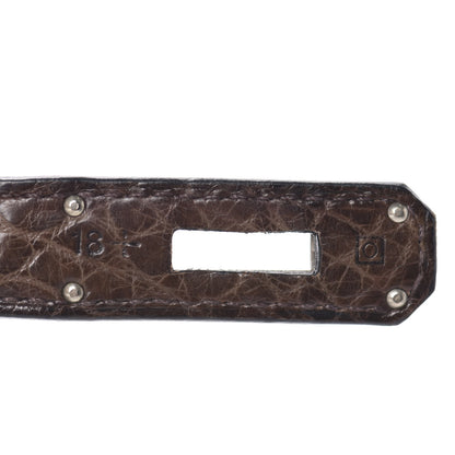 Hermes Matte Alligator Birkin 40 Chocolate 29 of 35