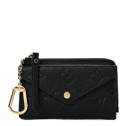 Louis Vuitton Empreinte Recto Verso Card Holder Black 1 of 7