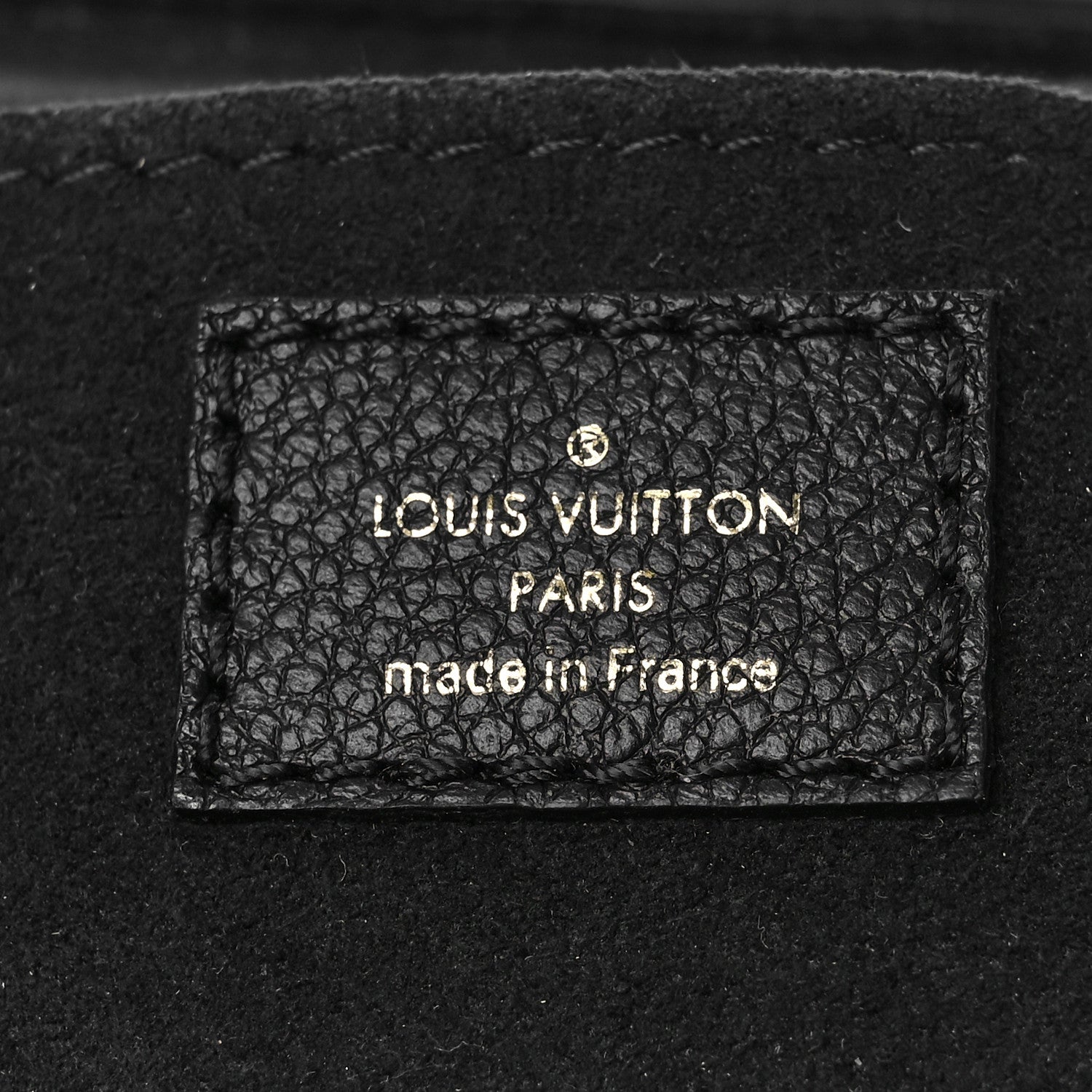Louis Vuitton Empreinte Monogram Giant Petit Sac Plat Black 6 of 9