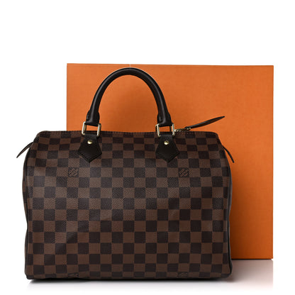 Louis Vuitton Damier Ebene Speedy 30 12 of 12