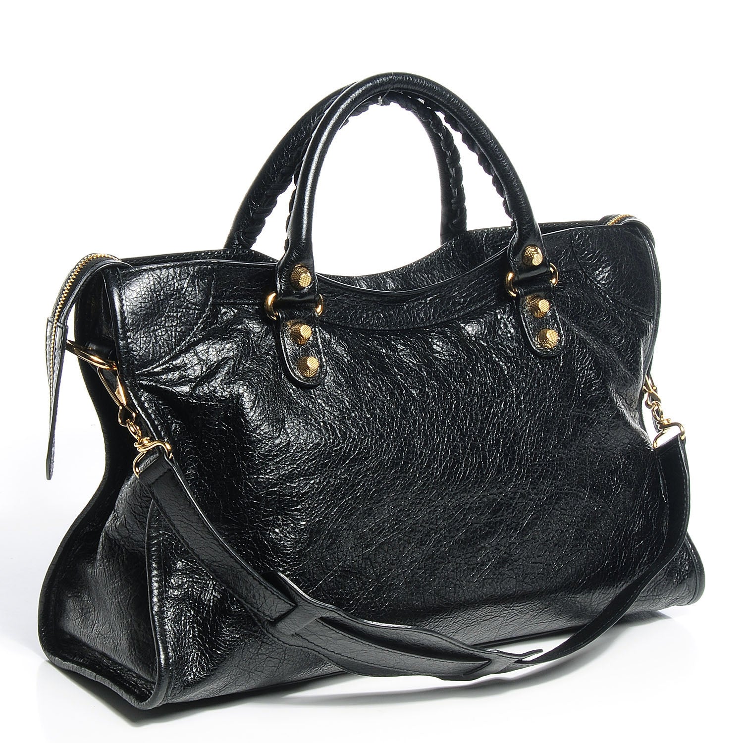 Balenciaga Agneau Giant 12 Gold Hardware City Black 3 of 14