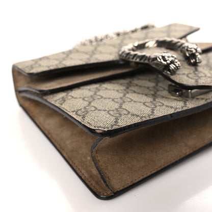 Gucci GG Supreme Monogram Mini Dionysus Shoulder Bag Taupe 8 of 9