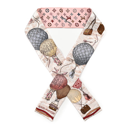 Louis Vuitton Silk Monogram Up And Away Bandeau Light Pink 1 of 3