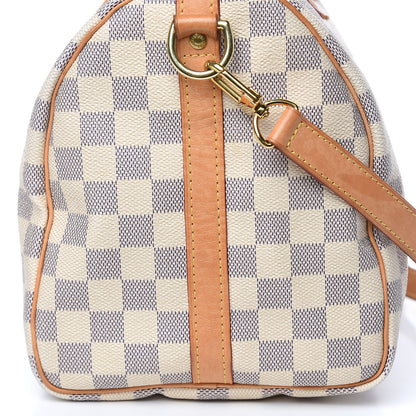 Louis Vuitton Damier Azur Speedy Bandouliere 30 17 of 22