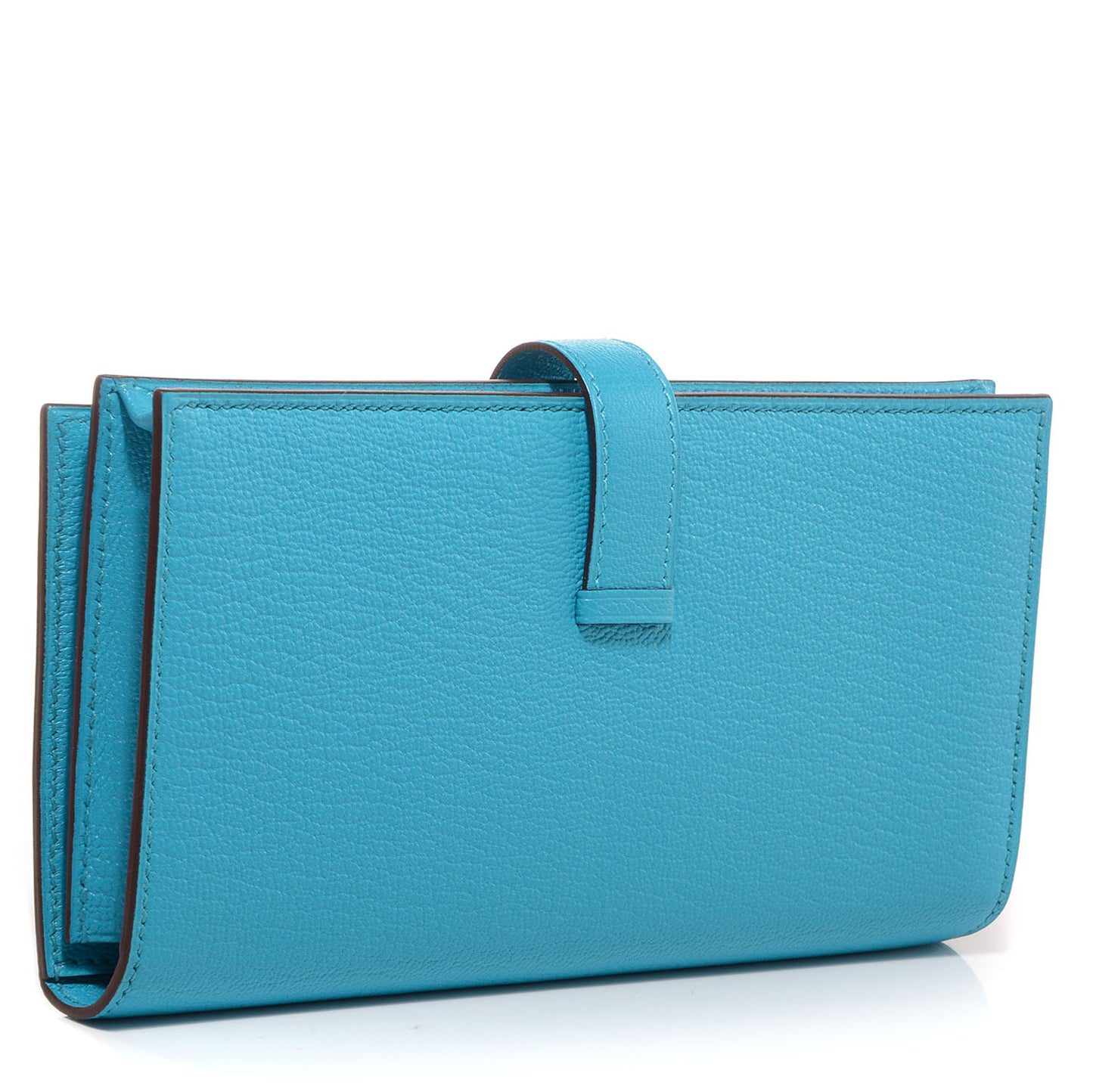 Chevre Mysore Bearn Wallet Bleu Azteque