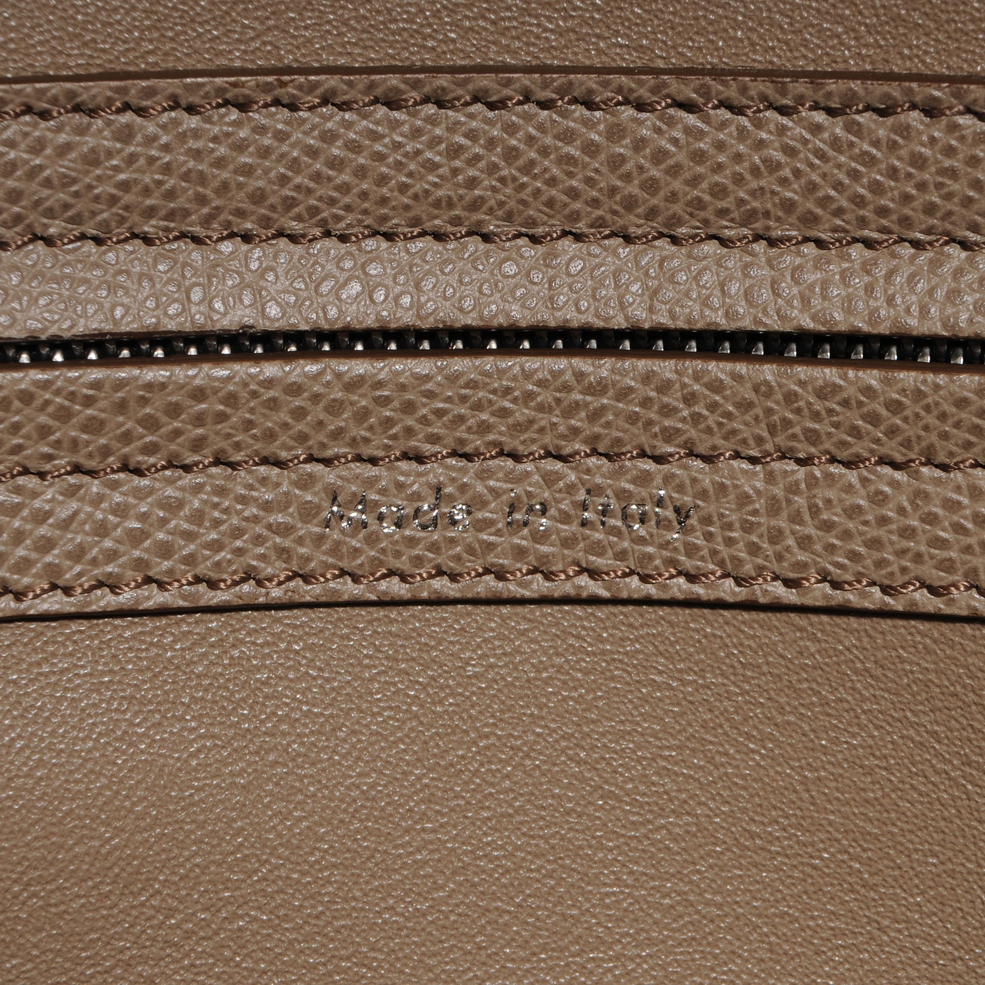 Celine Grainy Calfskin Medium Phantom Luggage Taupe 6 of 8