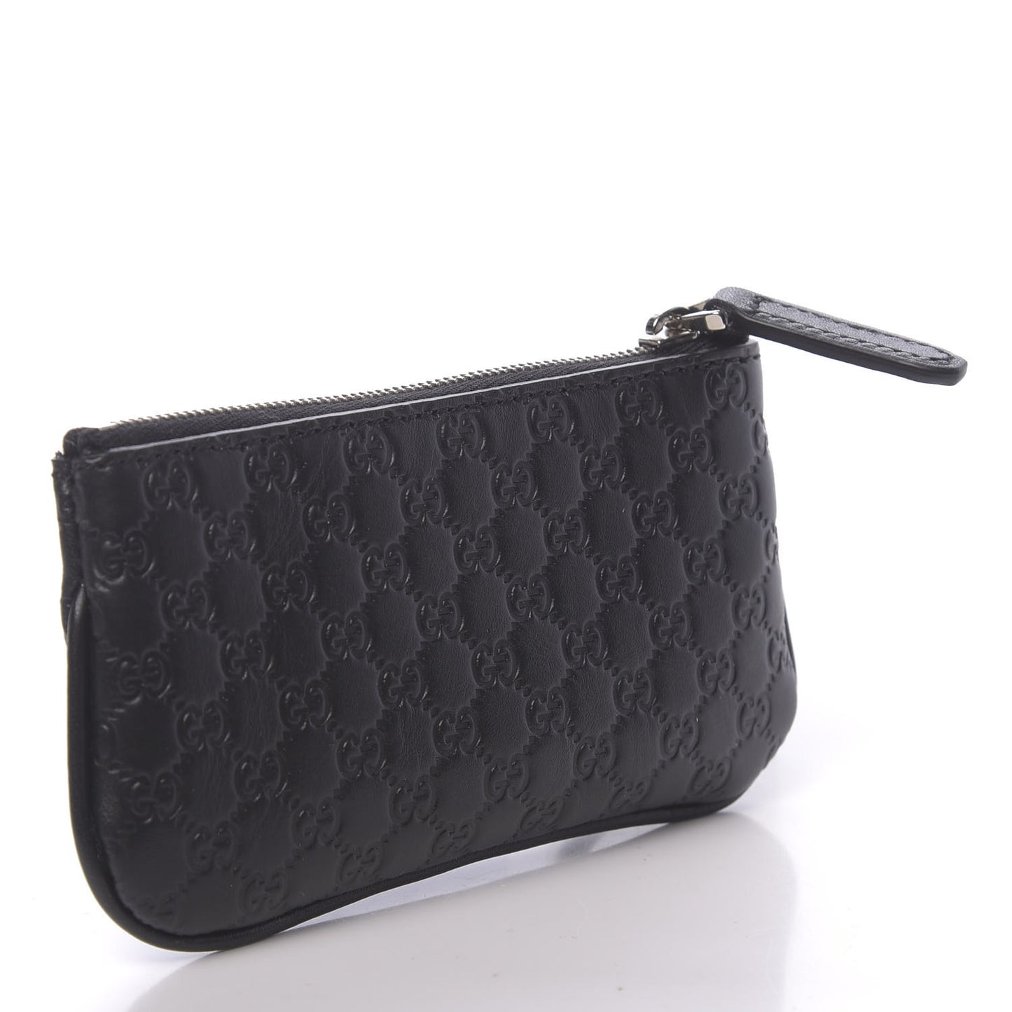 Microguccissima Key Ring Coin Case Black