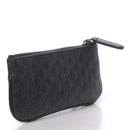 Gucci Microguccissima Key Ring Coin Case Black 3 of 8