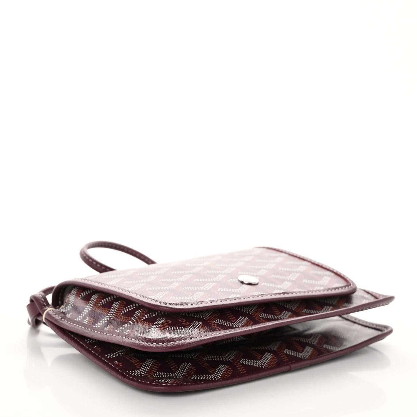Goyardine Plumet Wallet Clutch Burgundy