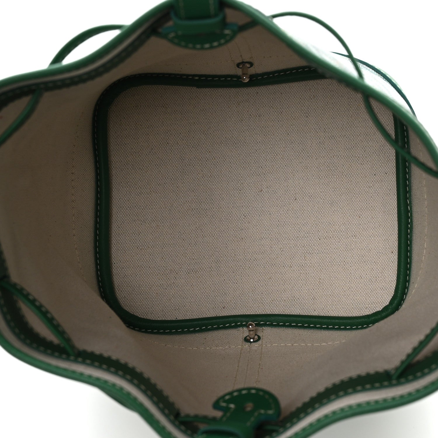Goyard Goyardine Petit Flot Bucket Bag PM Green 5 of 9