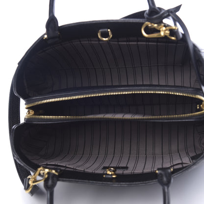 Louis Vuitton Empreinte Montaigne MM Black 5 of 10
