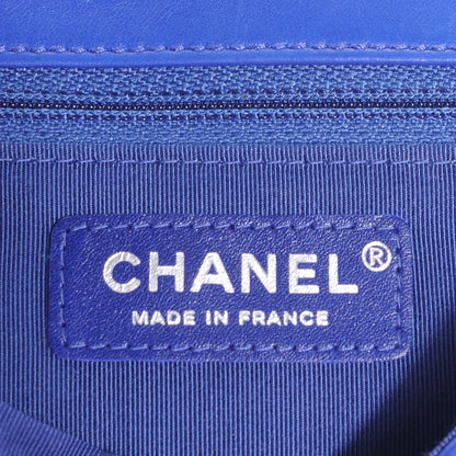Chanel Quilted Lambskin Small Hula Hoop Flap Blue 6 of 7