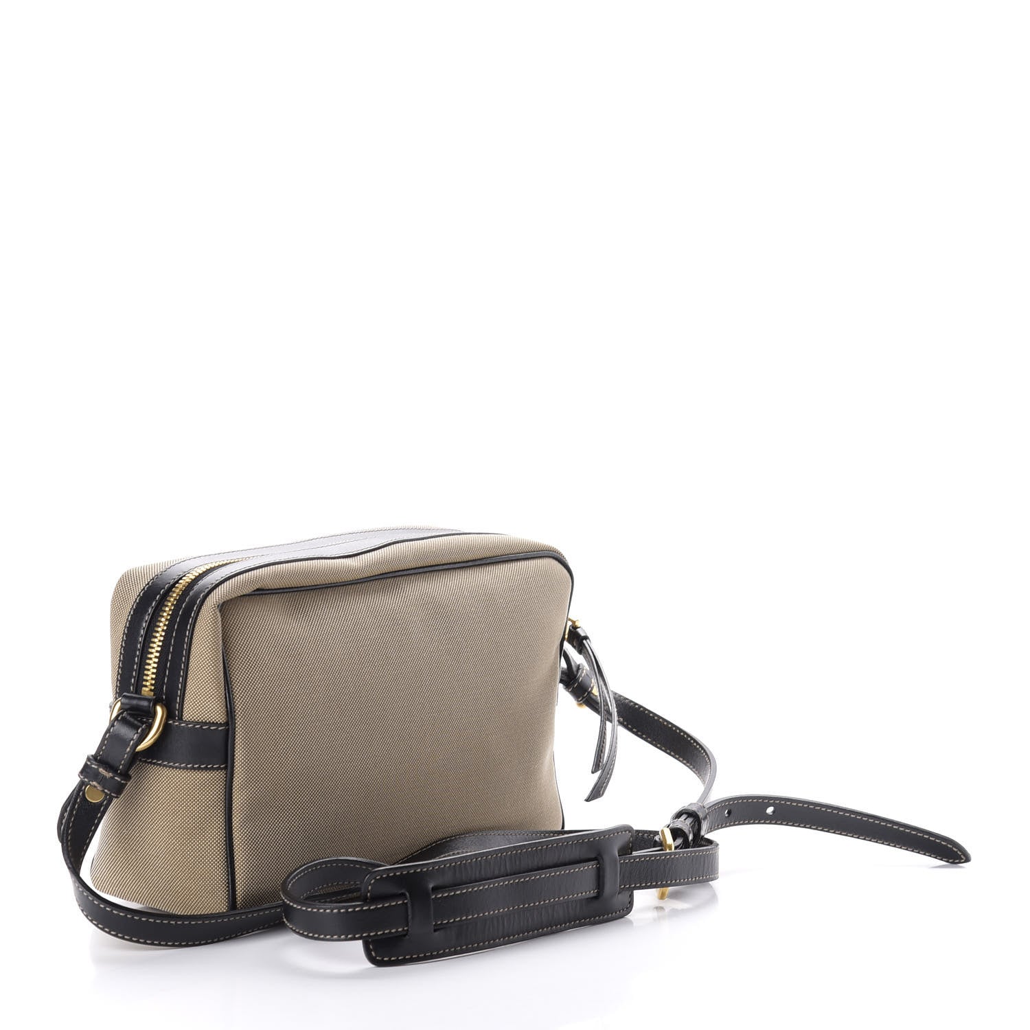 Prada Jacquard Logo Camera Bag Corda Bruciato 3 of 9