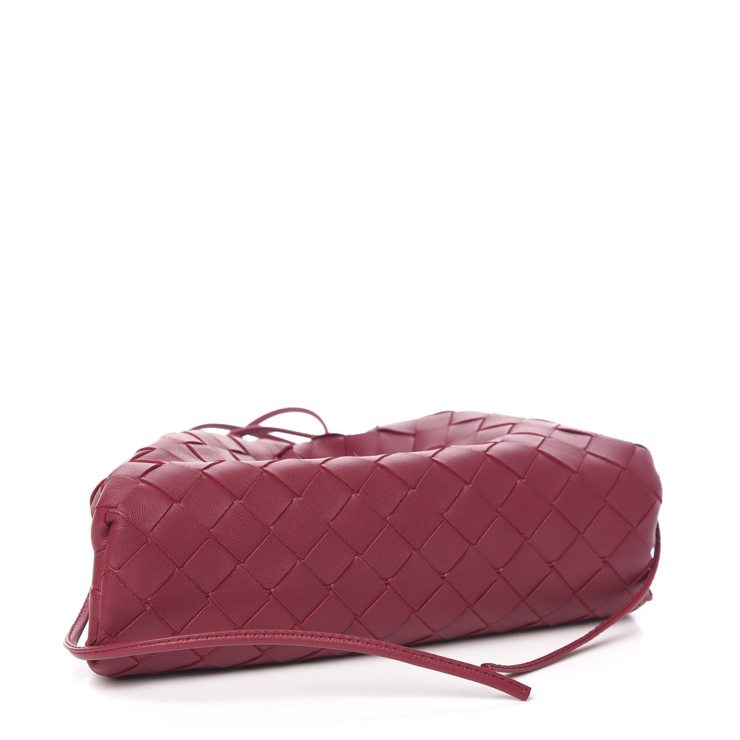 Nappa Intrecciato The Mini Pouch Amaranto