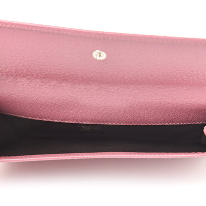 Gucci Calfskin Continental Wallet Pink 5 of 10