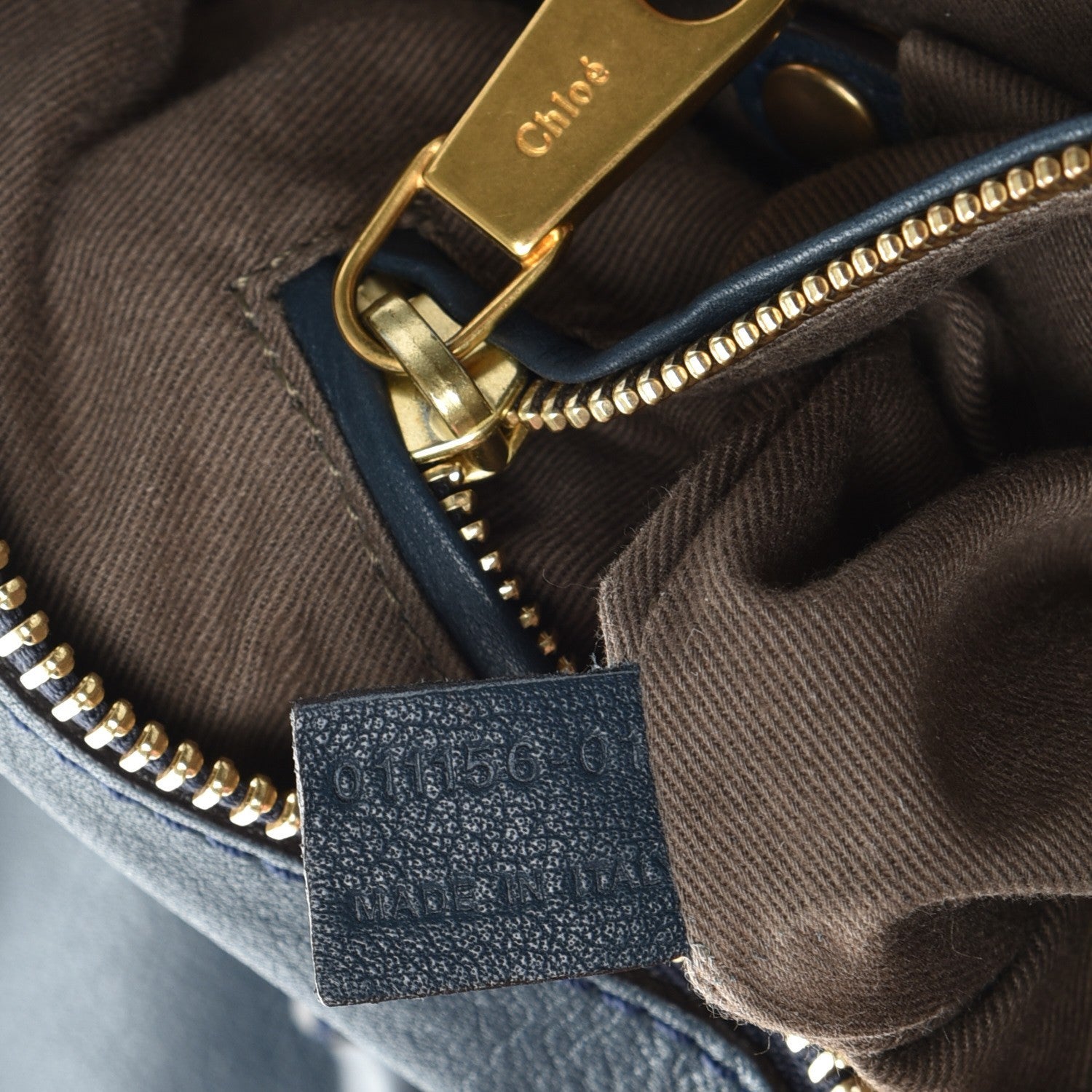Chloe Calfskin Medium Marcie Satchel Teal 7 of 9