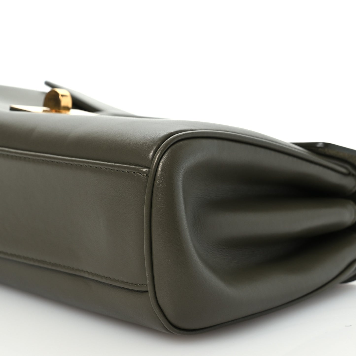 Smooth Calfskin Teen 16 Crossbody Bag Army Green