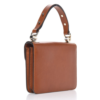 Gucci Calfskin Small 1973 Shoulder Flap Bag Brown 4 of 13