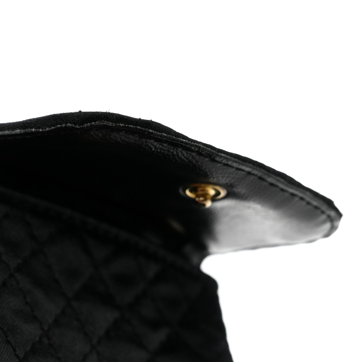 Chanel Jersey Quilted Micro Flap Bag Black 11 of 11