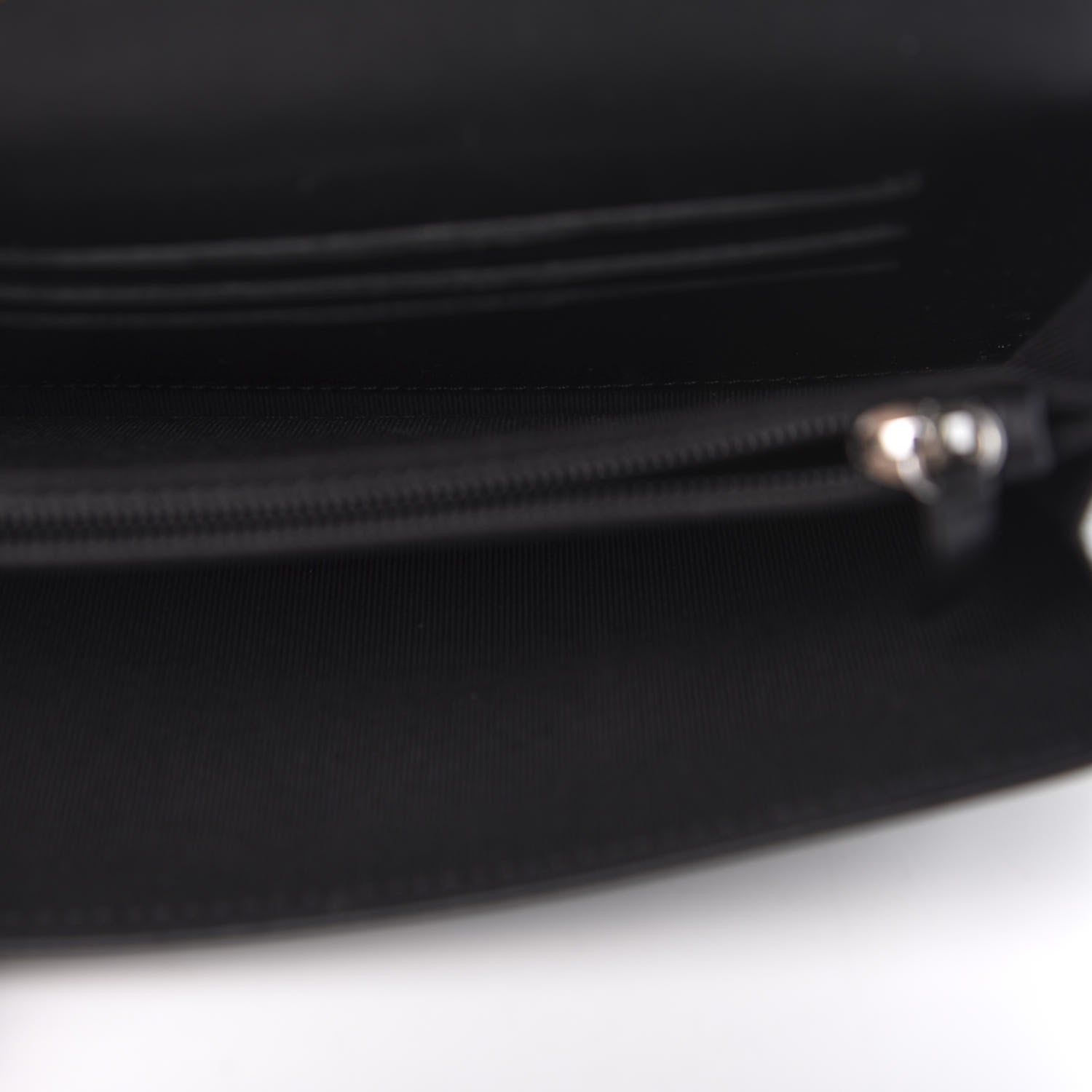 Chanel Patent Quilted Small Flap Wallet Black 5 of 11