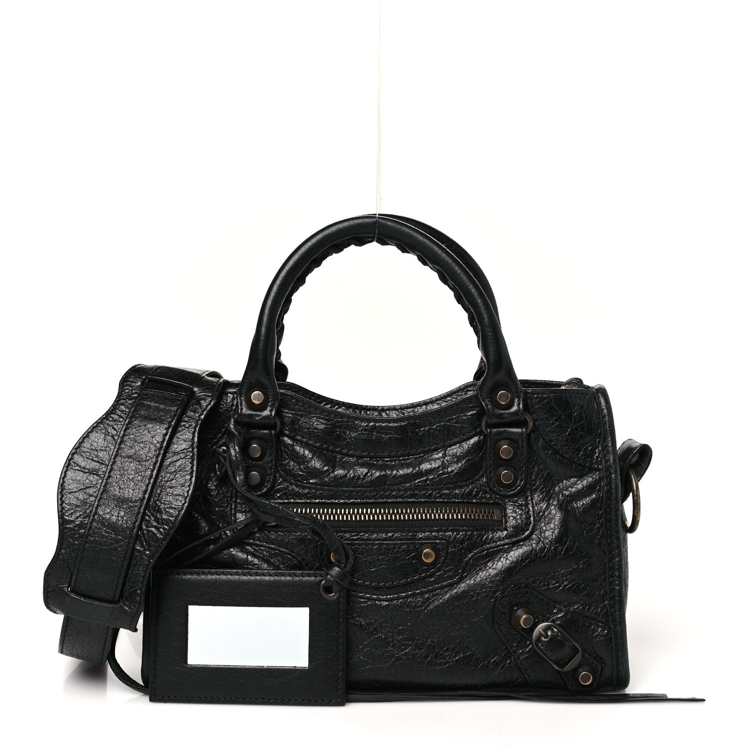 Balenciaga Agneau Classic Hardware Mini City Black 3 of 10