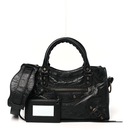 Balenciaga Agneau Classic Hardware Mini City Black 3 of 10