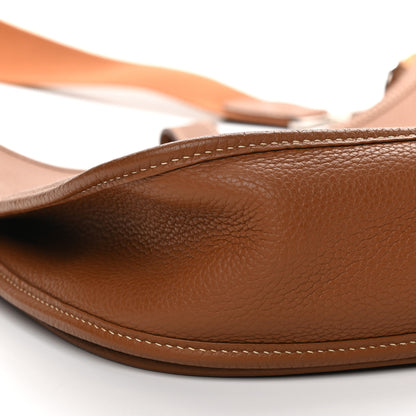 Hermes Taurillon Clemence Evelyne III GM Gold 8 of 9
