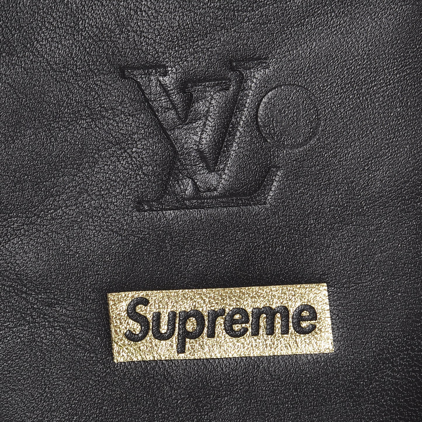 X SUPREME Lambskin Mens Hugh Slippers 6 Black