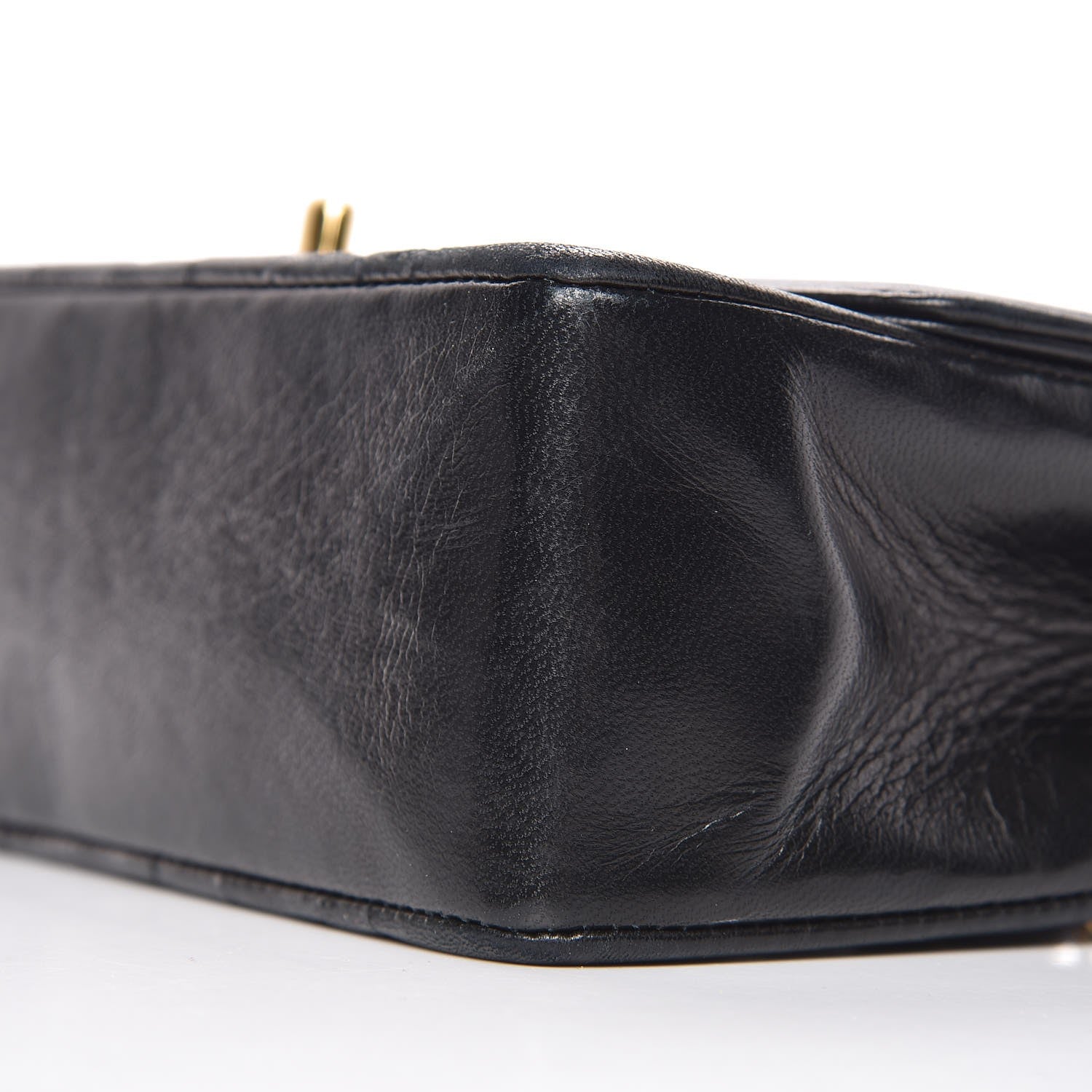 Chanel Lambskin Quilted Small Single Flap Black 14 of 16
