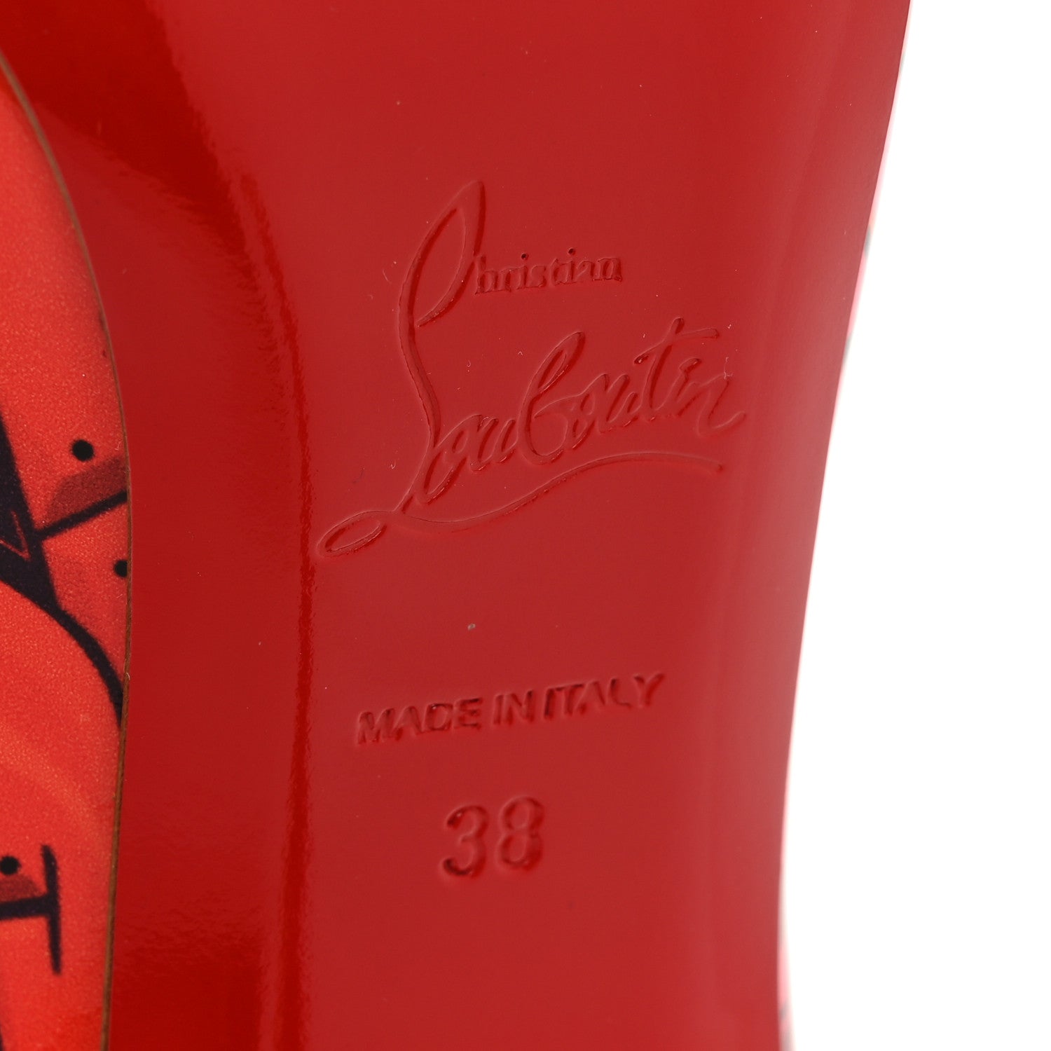 Christian Louboutin Patent Metrograf So Kate Booty 100 Ankle Boots 38 Multicolor 7 of 8