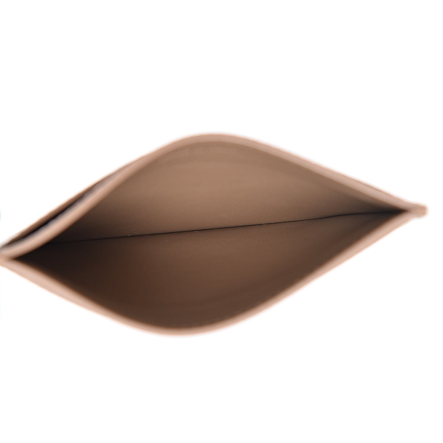 Grained Calfskin Card Holder Light Camel