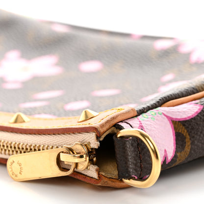 Louis Vuitton Monogram Cherry Blossom Pochette Accessories Brown 11 of 14