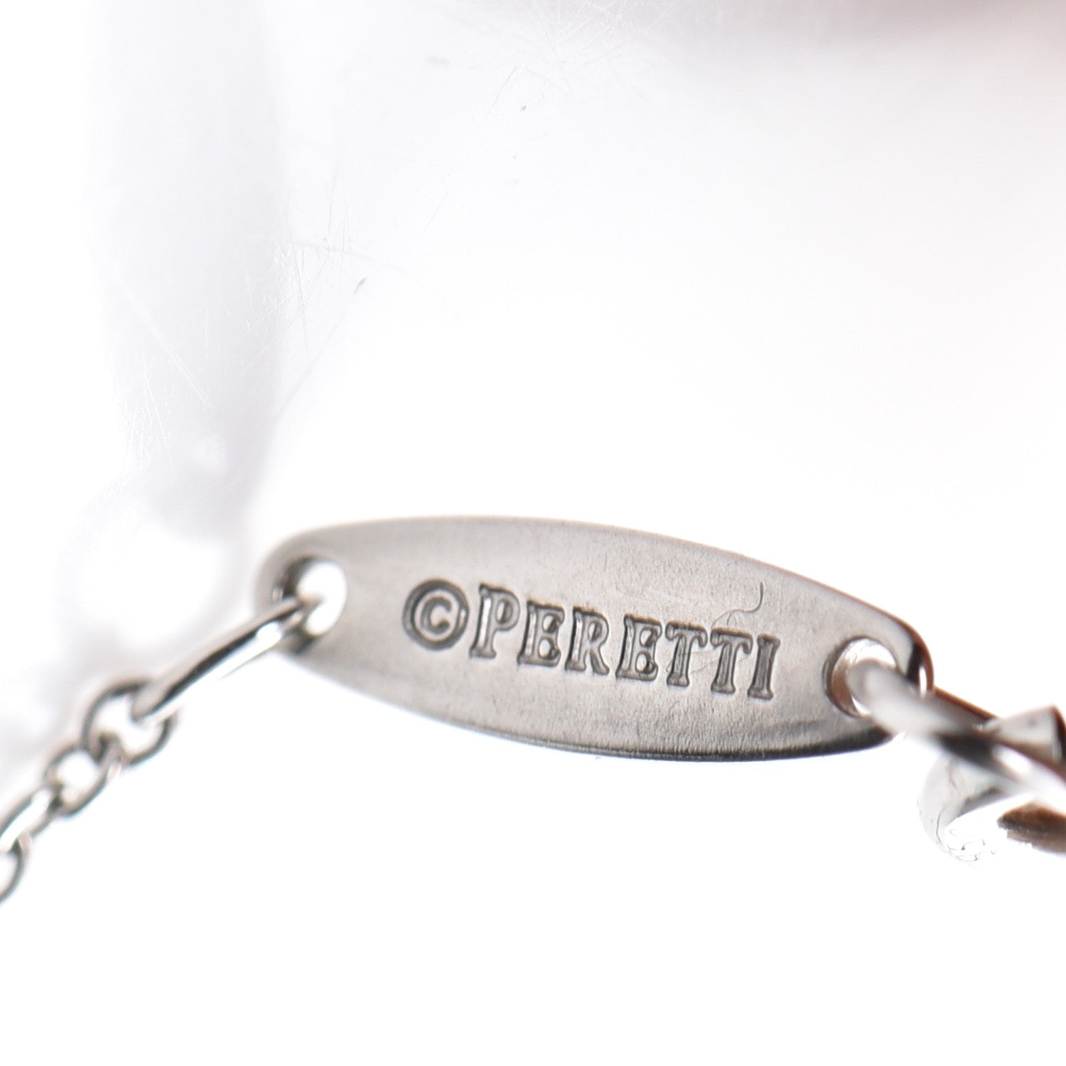 Tiffany Platinum Diamond .15ctw Elsa Peretti Diamonds by the Yard Station Bracelet 4 of 7