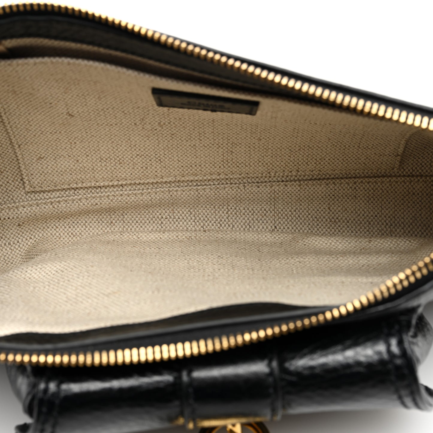 Grained Calfskin The 99 Shoulder Bag Black