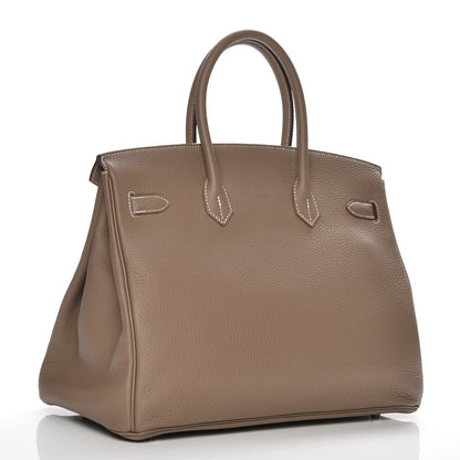 Hermes Togo Birkin 35 Etoupe 3 of 28