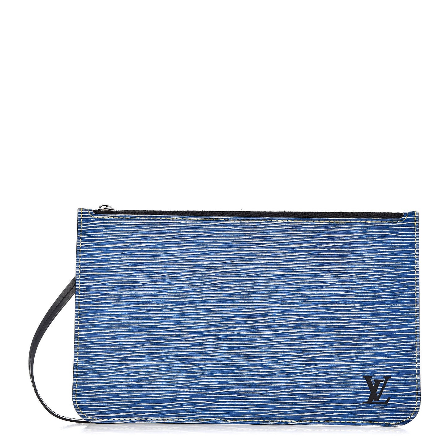 Epi Neverfull Pochette MM Denim Light