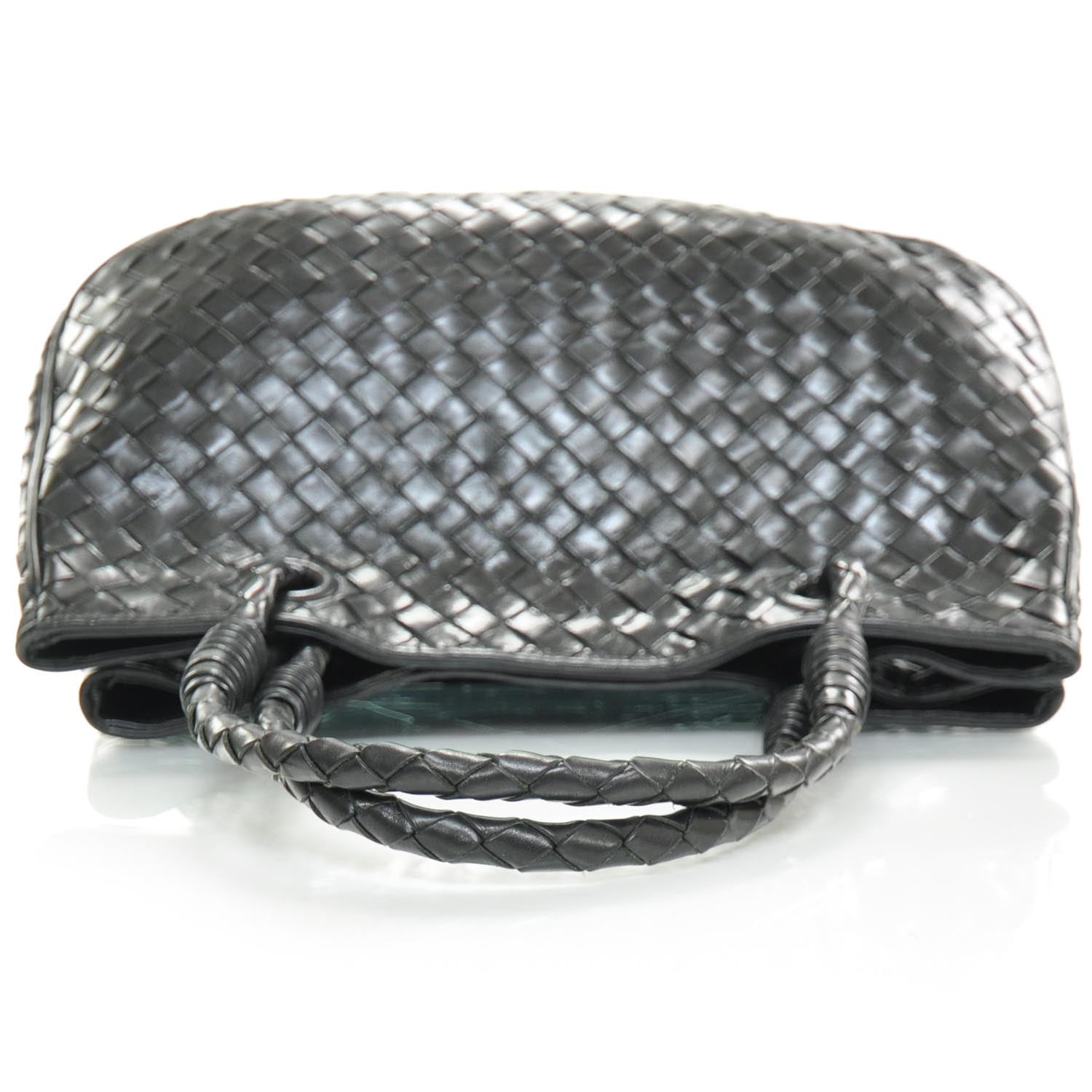 Bottega Veneta Nappa Intrecciato Handbag Nero Black 5 of 11