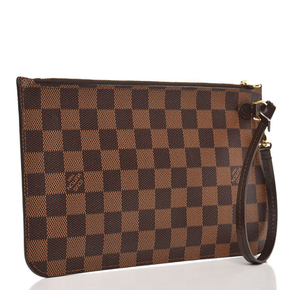 Louis Vuitton Damier Ebene Neverfull MM GM Pochette 3 of 8