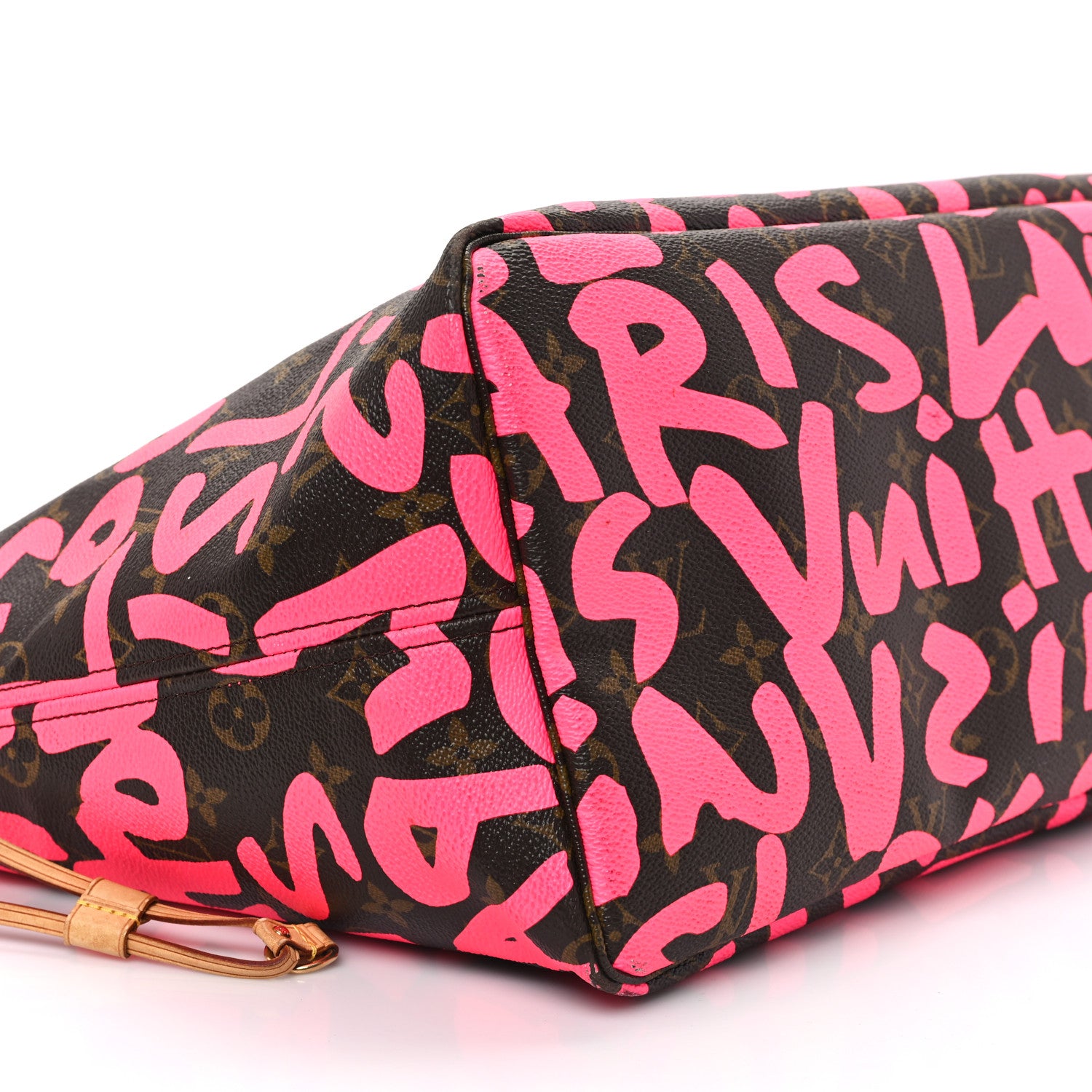Louis Vuitton Monogram Graffiti Neverfull GM Fuchsia 9 of 12