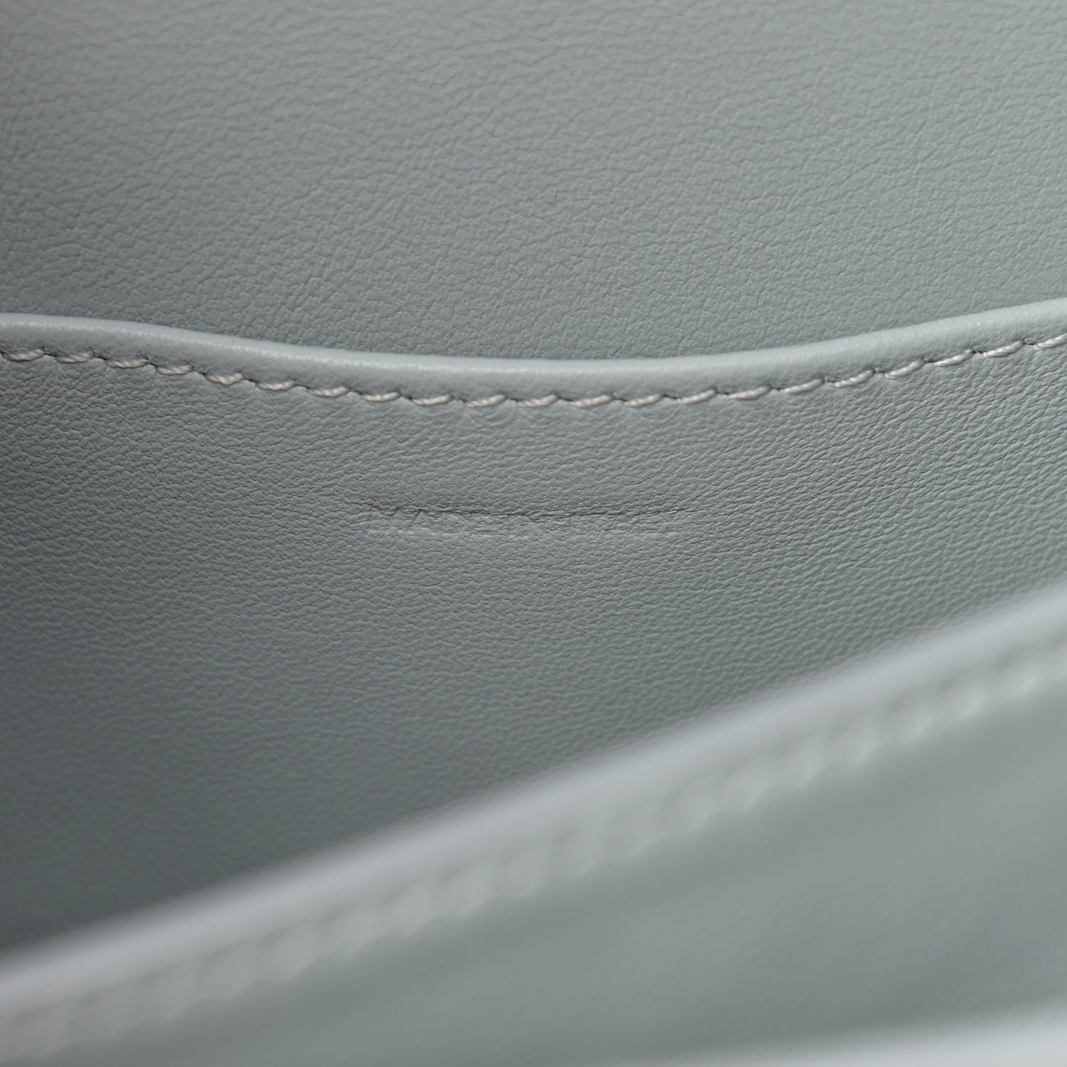 Celine Box Calfskin Teen Classic Box Flap Bag Frost 8 of 10