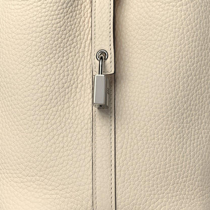 Hermes Taurillon Clemence Swift Eclat Picotin Lock 18 PM Nata Terre Battue 7 of 10