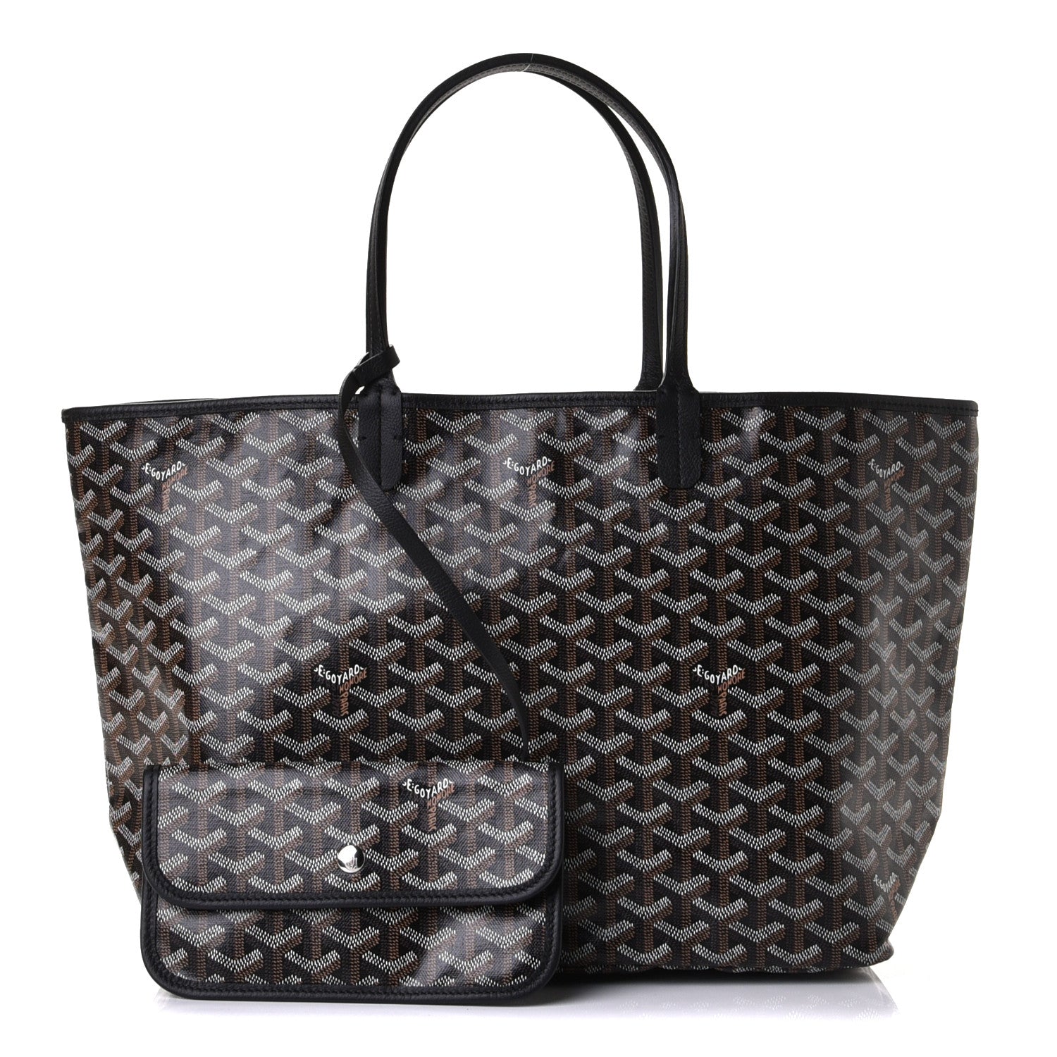 Goyard Goyardine Saint Louis PM Black 1 of 4